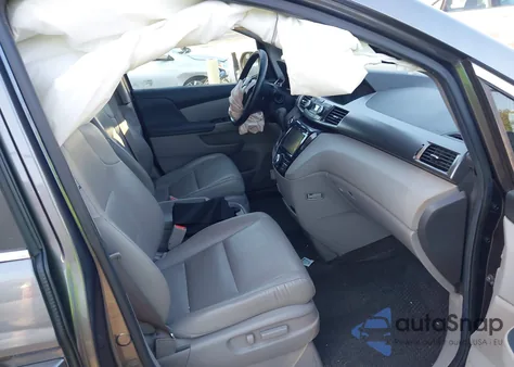 2014 Honda Odyssey Ex-L z USA, uszkodzony, nr VIN 5FNRL5H62EB019937